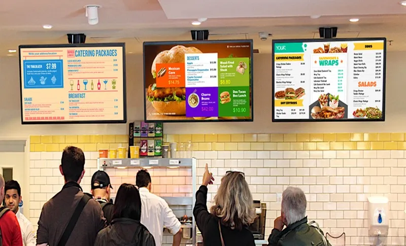 Gomany's restaurant digital signage solution increases traffic and improves the dining experience for diners
