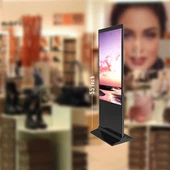 55 collu digitālo signālu displejs